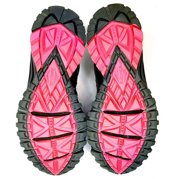 Saucony Excursion TR9 Women's Size 10 Black Pink Trail Running Shoes S15249-15 - Picture 8 of 9